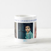 3 Foto Große Enkelkinder Namen Skripttyp Schriftar Kaffeetasse (Mittel)