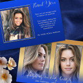 3 Foto Herzlichen Dank Beileid Karten