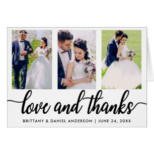 3 Foto Hochzeit Liebe und Dank geklappt
