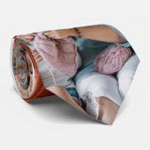 3 Foto Individuelle Collage Krawatte (Gerollt)