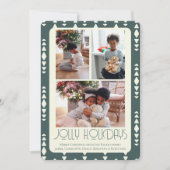 3 Foto Jolly Holidays Weihnachten (Vorderseite)