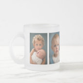 3 Foto Liebe dich Opa rot Mattglastasse (Links)