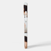 3 Foto Lila und Gold Leopardenmuster Case-Mate iPhone Hülle (Rückseite / Links)