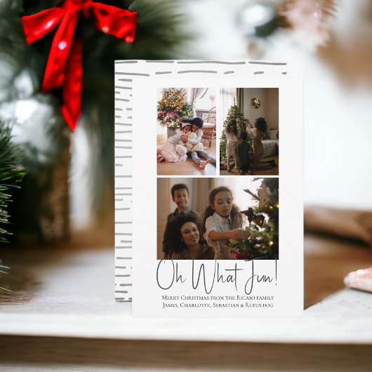 3 Foto oh Was Spaß Weihnachten Vorlage