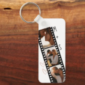 3 Foto Paare Filmstrip Boyfriend Girlfriend Schlüsselanhänger (Vorderseite)