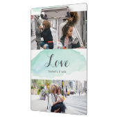 3 Foto Türkisches Wasser Klemmbrett (Links)