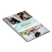 3 Foto Türkisches Wasser Notizblock (Rechte Seite)