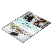 3 Foto Türkisches Wasser Notizblock (Linke Seite)