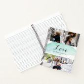 3 Foto Türkisches Wasser Notizbuch (Innenseite)