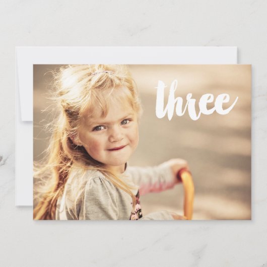 3. Foto-Überlagerungs-Einladung der Einladung (Vorderseite)