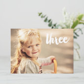 3. Foto-Überlagerungs-Einladung der Einladung (Stehend Vorderseite)