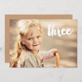 3. Foto-Überlagerungs-Einladung der Einladung (Vorne/Hinten)