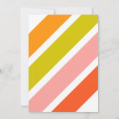 3 Foto und farbenfrohe, rückseitig entpackte Vorla Karte (Rückseite)