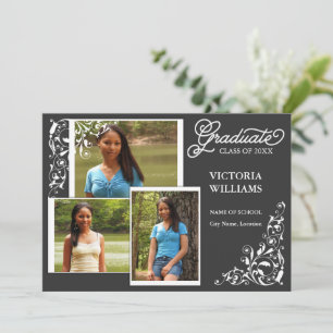 3 Foto und Wirbel Abschluss Ankündigung