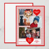 3 Foto Valentine Family Collage (Vorne/Hinten)