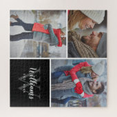 3 Foto von Leime und Custom Monogram Black Puzzle (Horizontal)