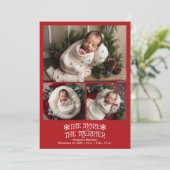 3 Foto Weihnachtsfeier Ankündigung (Stehend Vorderseite)