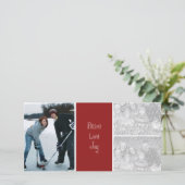 3 Foto Weihnachtskarte Feiertagskarte (Stehend Vorderseite)