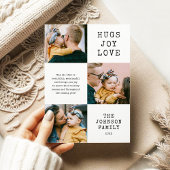 3 Foto Weihnachtskarte Feiertagskarte