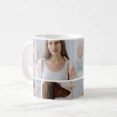 3 Foto werdende Mutter Weihnachten Schwangerschaft Kaffeetasse (Vorderseite Links)