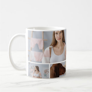3 Foto werdende Mutter Weihnachten Schwangerschaft Kaffeetasse
