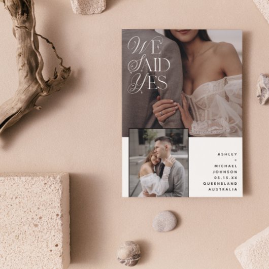 3 Foto Wir haben ja nur White Overlay Empfang gesa Einladung