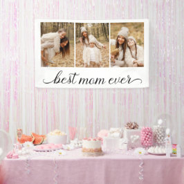 3 FotoCollage Beste Mama je Banner