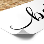 3 FotoCollage Beste Mama je Poster (Ecke)