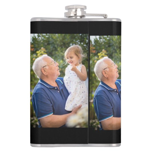 3 FotoCollage-Brauch Flachmann (Rückseite)