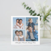 3 FotoCollage Ihre eigene Grußkarte hinzufügen (Stehend Vorderseite)