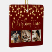 3 FotoCollage Rustische String-Leuchten Keramikornament (Rechts)