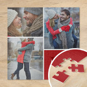 3 FotoCollage und benutzerdefinierte Monogramme |  Puzzle