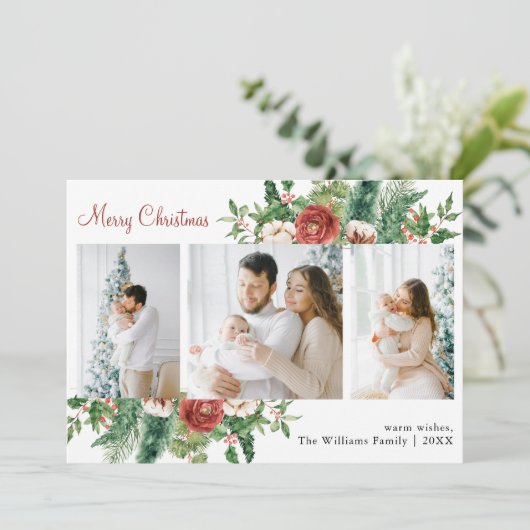 3 FotoCollage Weihnachten (Stehend Vorderseite)