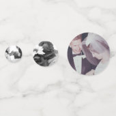 3 Fotos 50. Gold Wedding Anniversary Party Konfetti (Vorderseiten)