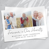 3 Fotos Beerdigung Beileid Danke Karte