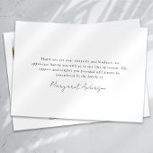 3 Fotos Beerdigung Beileid Danke Karte