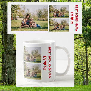 3 Fotos Bester Bonus Mama Ever Herzklopfen Foto Co Kaffeetasse