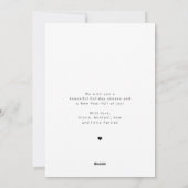 3 Fotos elegante Typografie Frohe Weihnachten (Rückseite)