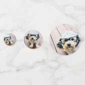 3 Fotos Gratulation Graduate Graduate Cap Konfetti (Vorderseiten)