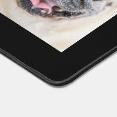 3 Fotos Hunde Hunde Liebe ist ein vierbeiniges Wor Schreibtischunterlage (Ecke)