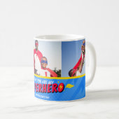 3 Fotos Niedliches Comic Superhero Fathers Day Cof Kaffeetasse (VorderseiteRechts)