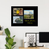 3 Fotos von Apache Junction, Az print Poster (Heimbüro)