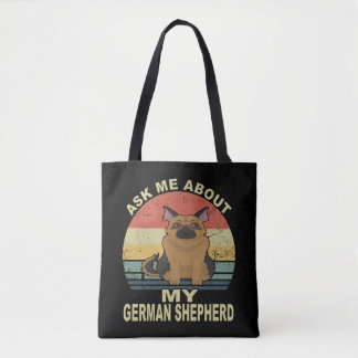 3 Frag Mich Über Meinen Deutschen Schäferhund Vint Tasche