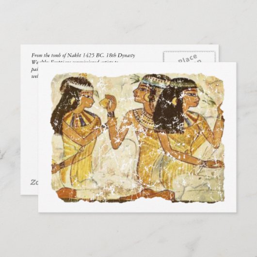 3 Frauen Postkarte (Vorne/Hinten)