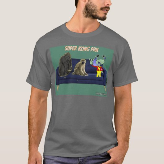 3 Freunde Retro T-Shirt (Vorderseite)