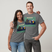 3 Freunde Retro T-Shirt (Unisex)