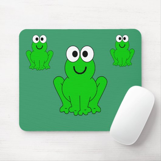3 Frösche Mousepad (Mit Mouse)