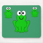 3 Frösche Mousepad (Vorne)