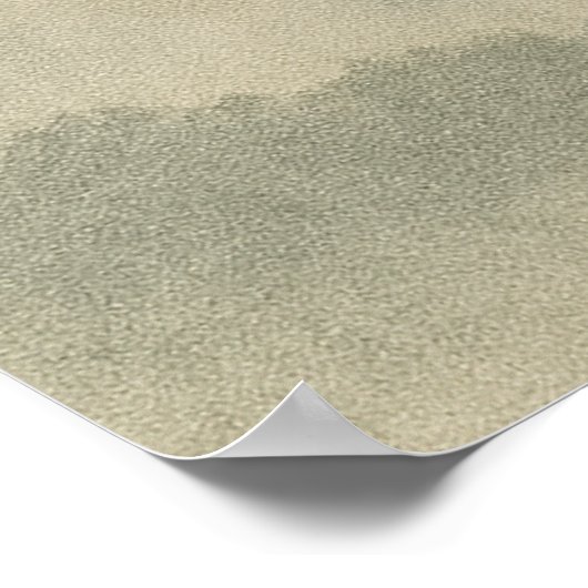 3. Frühjahr, Blütenblätter, saisonale Print Poster (Ecke)