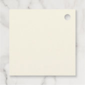 3 Fun 3. Geburtstag Eiscreme Party Geschenkanhänger (Rückseite)